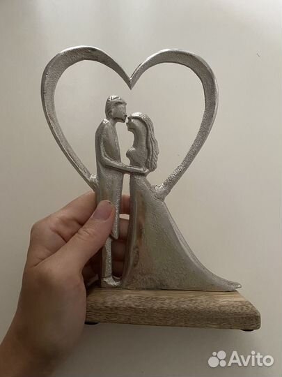 Статуэтка-подарок на свадьбу, годовщину свадьбы