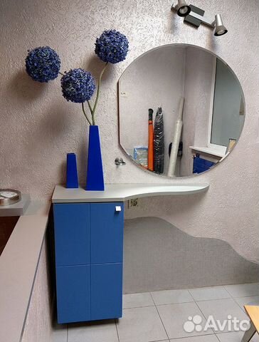 Зеркало на деревянной основе