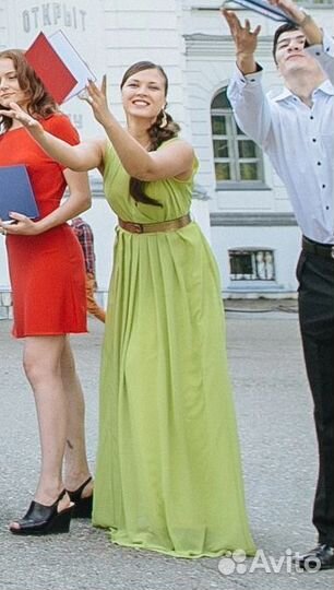 Платье вечернее женское в пол на выпускной