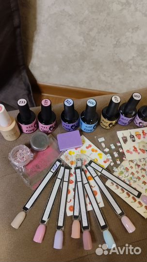 Гель лаки для маникюра