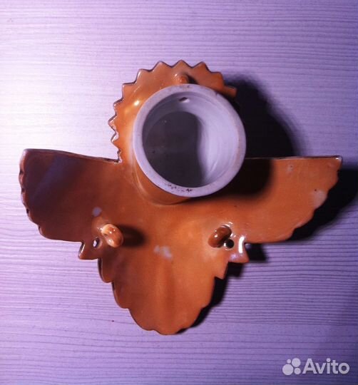 Лампада Ангел фарфор 19 век