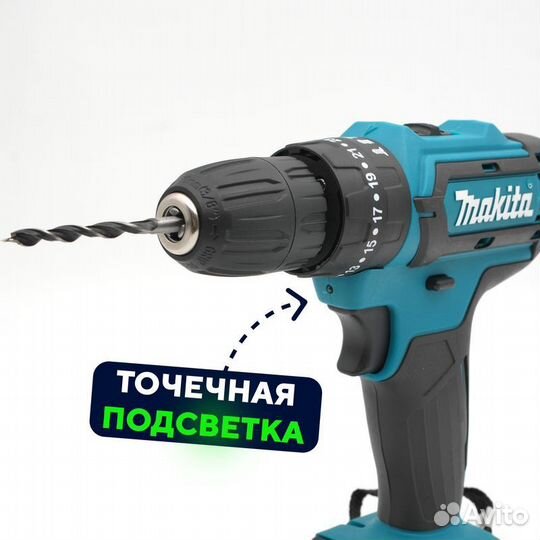 Шуруповерт-дрель Makita 18v