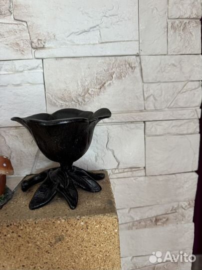 Подсвечники, каминный набор Каслинское литье