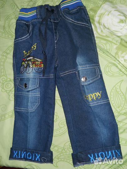 Новые джинсы мальч. 2-4 года