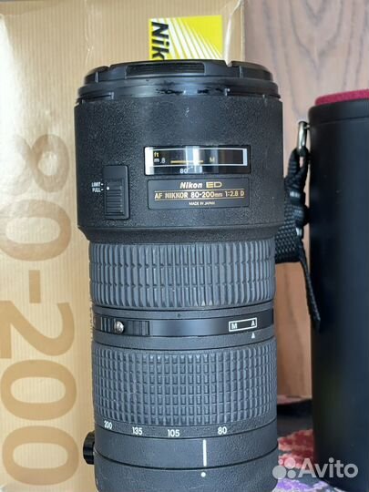Обьектив Nikon AF Zoom-Nikkor 80-200mm f/2.8