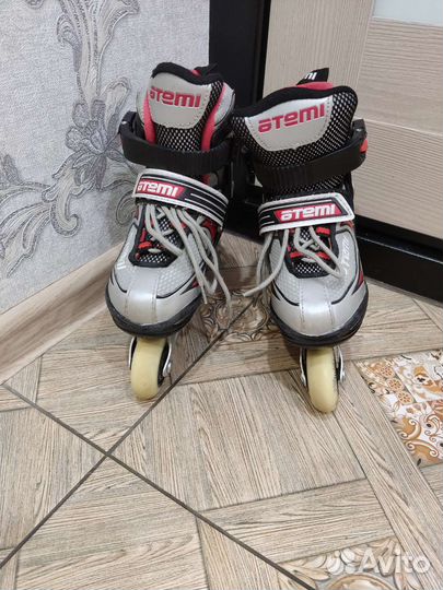 Роликовые коньки раздвижные 30-33