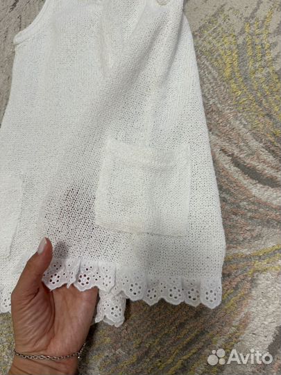 Комбинезон кроше Zara для девочки 3 - 4 года