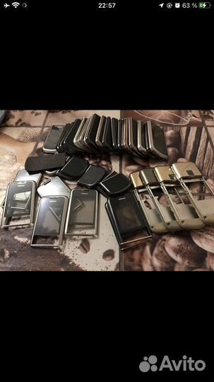 Nokia 8800 arte запчасти корпус оригинал