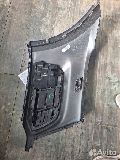 Бампер передний левая часть Audi Q5 2017