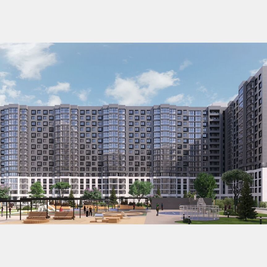 1-к. квартира, 43 м², 11/16 эт.