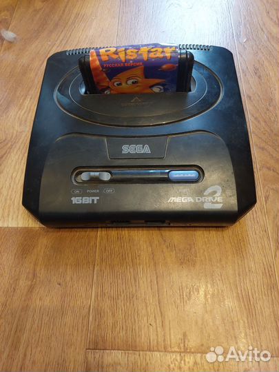 Sega mega drive 2 +картридж