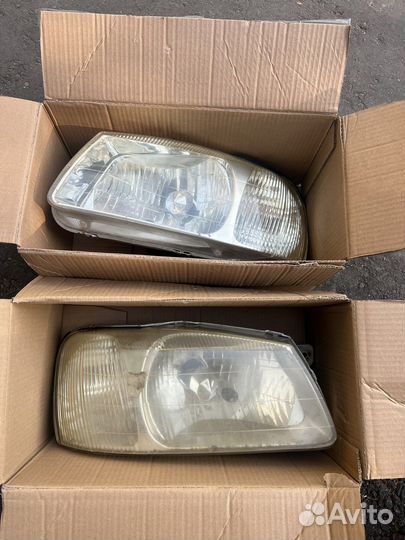 Фары на hyundai accent тагаз