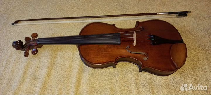 Скрипка 4/4, смычек и футляр Schuster&Co. 1850 г