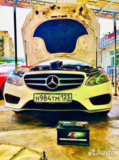 Аккумулятора на Мерседес цешку w205