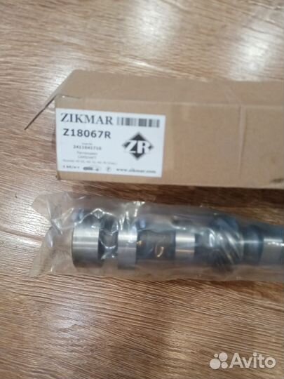 Распредвал Z18067R Zikmar HD 65, 72, 78