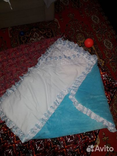 Конверт на выписку для мальчика осень зима