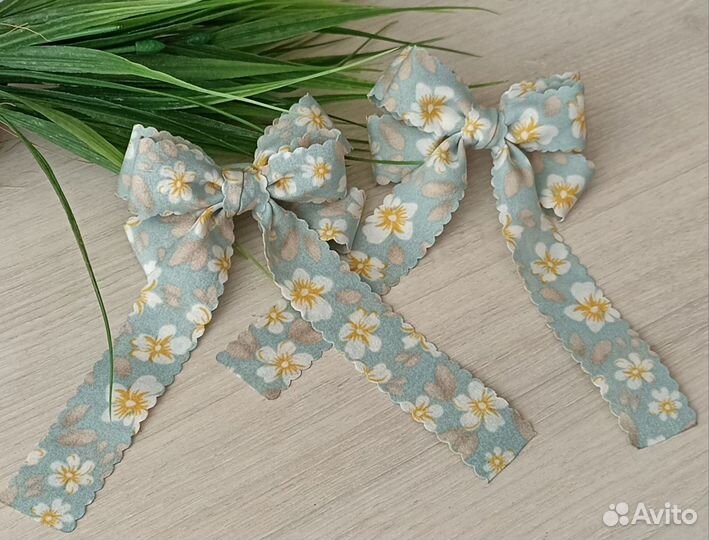 Бант Заколка Весна Лето