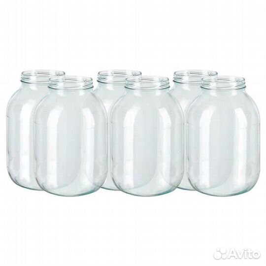 Банка стеклянная 3л