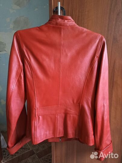 Кожаная куртка натуральная 44-46