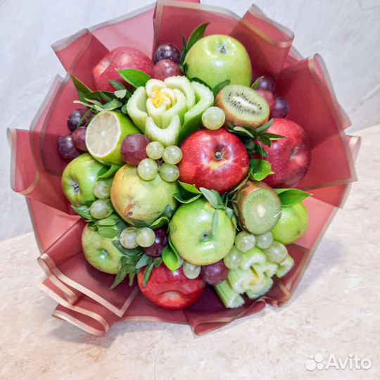 Фруктовый букет съедобный полезный подарок