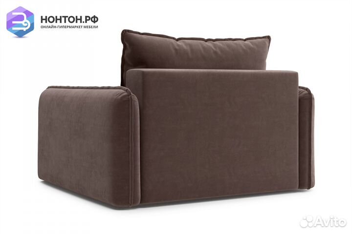 Кресло тик-так Антей коричневое