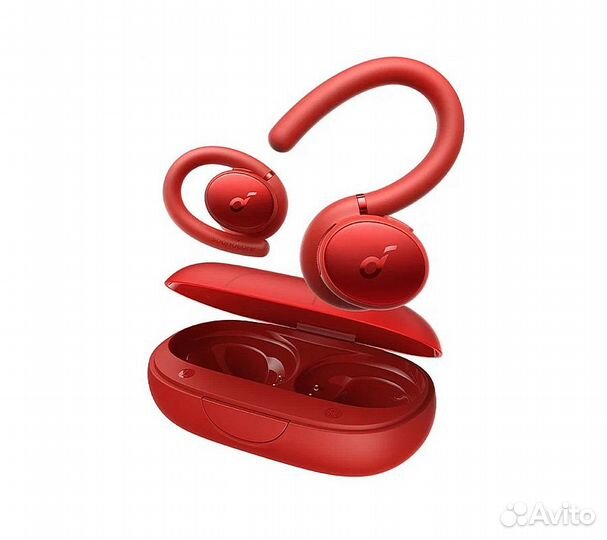 Наушники Soundcore Sport X10, красный