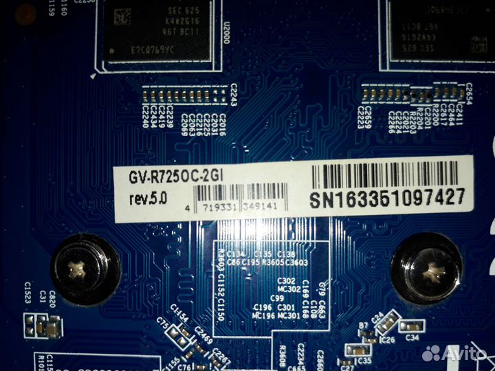 Видеокарта Amd Radeon R7 250 2gb