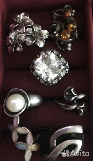 Серебряные колечки