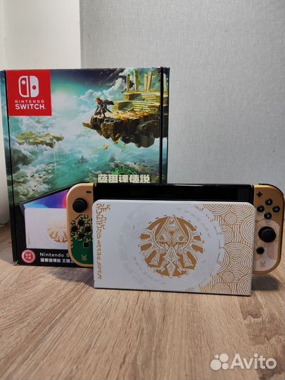 Игровая консоль nintendo switch oled Zelda