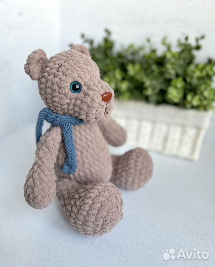 Вязанный мишка