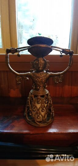 Подсвечник бронза