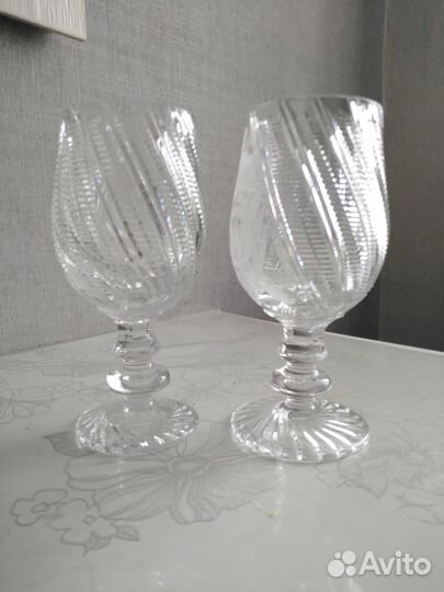 Хрустальные бокалы СССР