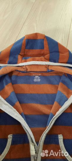 Флисовая поддева carters