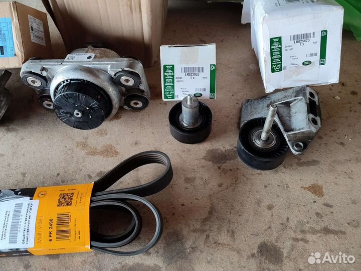 Запчасти навесного оборудования range rover 4.4