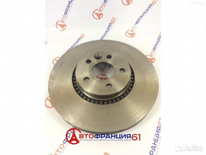 Диск тормозной передний, 09A42610 volvo S60;S80