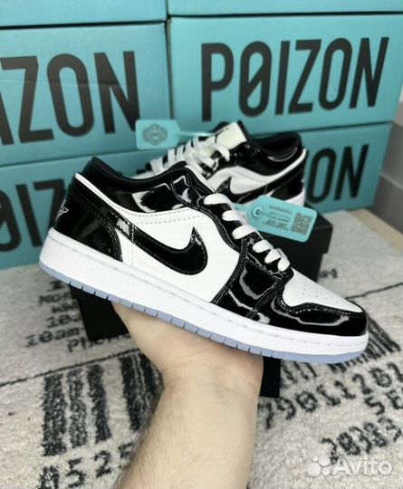 Кроссовки nike air jordan 1 low se concord