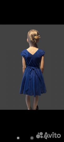 Нарядное платье для девочки 110 116