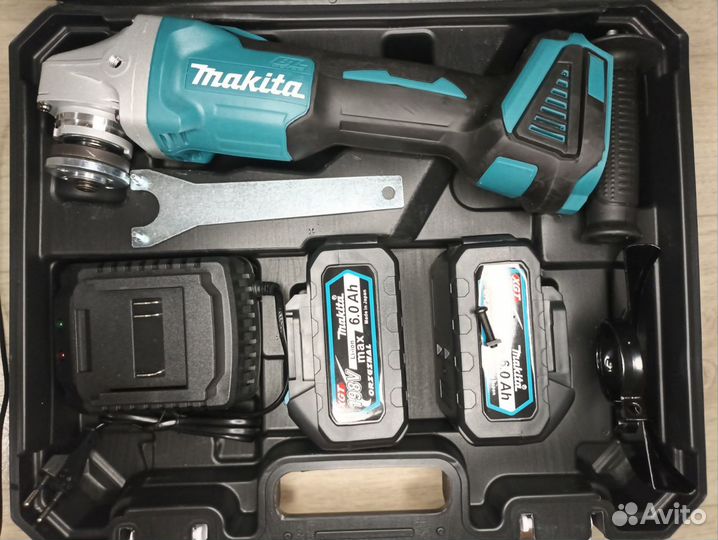 Аккумуляторная ушм Makita