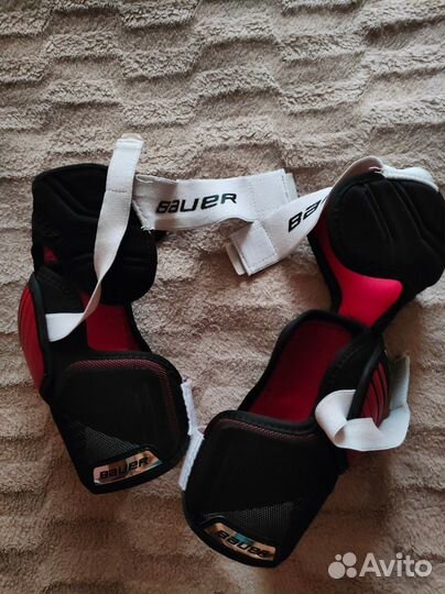 Налокотники хоккейные bauer sr l