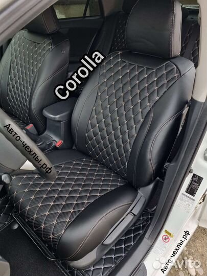 Чехлы на сиденья Тойота Королла 150 - Стандарт