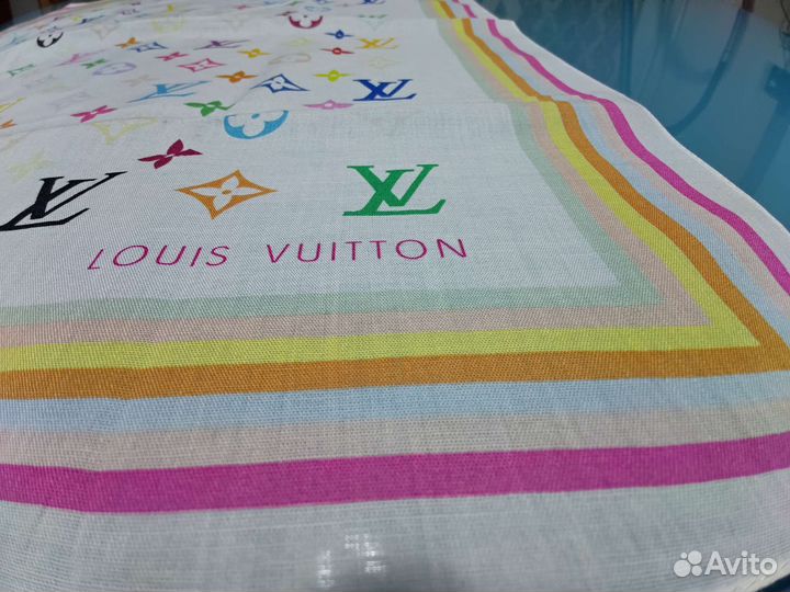 Louis Vuitton шарф бандана монограмма