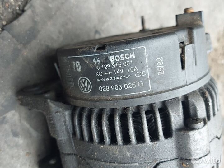 Генератор Фольксваген Т4 1.9 ABL, 1X