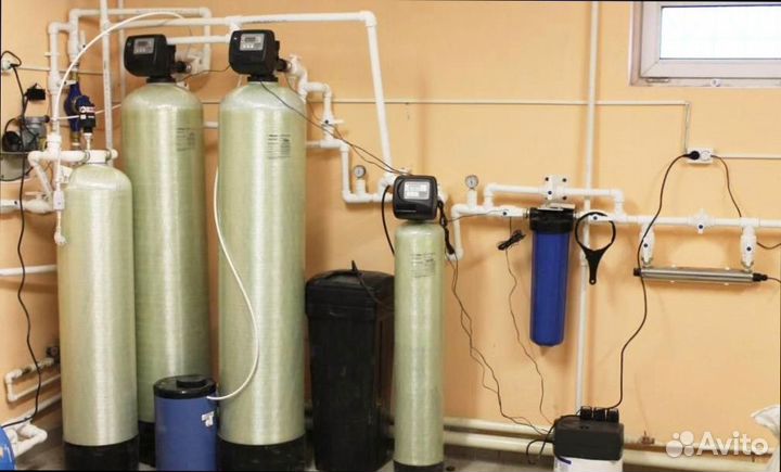 Система очистки воды для дома смягчитель воды