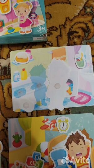 Пластик на липучках 2 набора