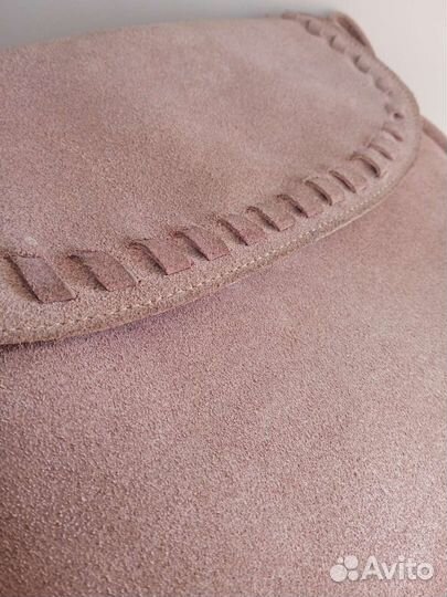 Сумка натуральная замша