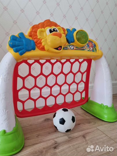 Детские футбольные ворота Chicco с мячом