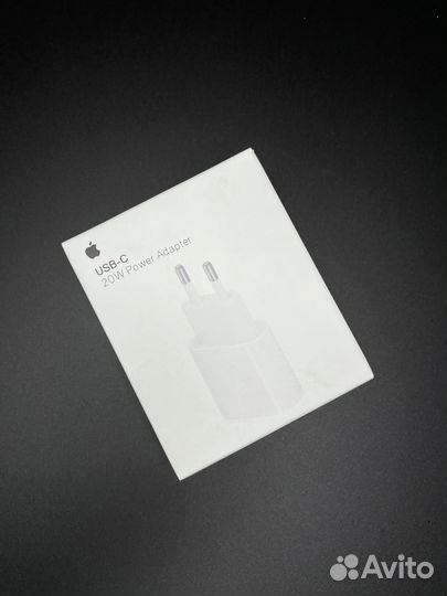 Адаптер питания USB-C 20w (новый)