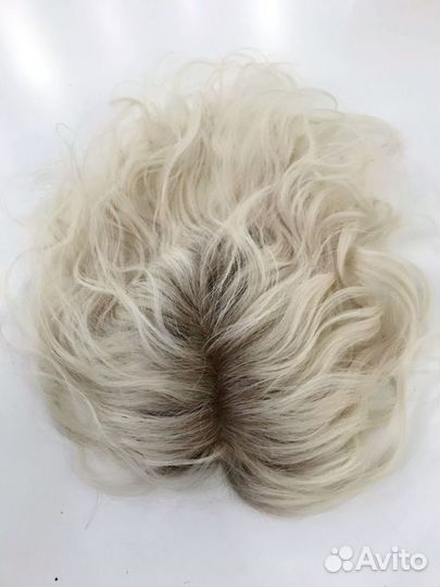 Накладка из натуральных волос 25см