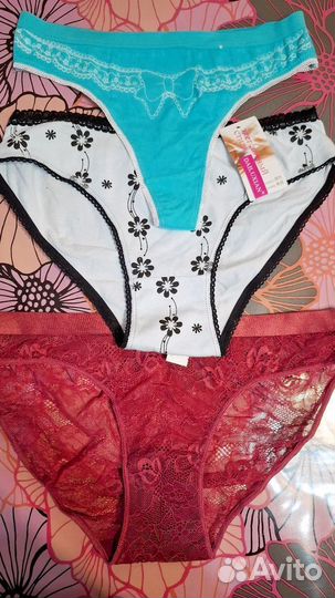 Нижнее белье.44-46-48р.Трусики и пояс для чулков