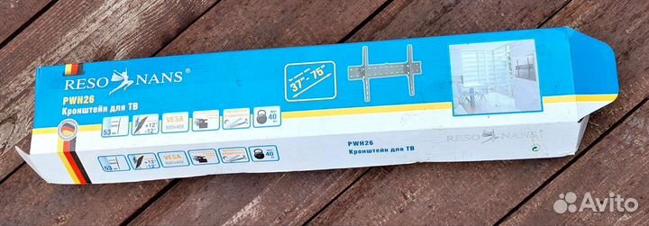 Кронштейн для тв наклонный Resonans PWH26